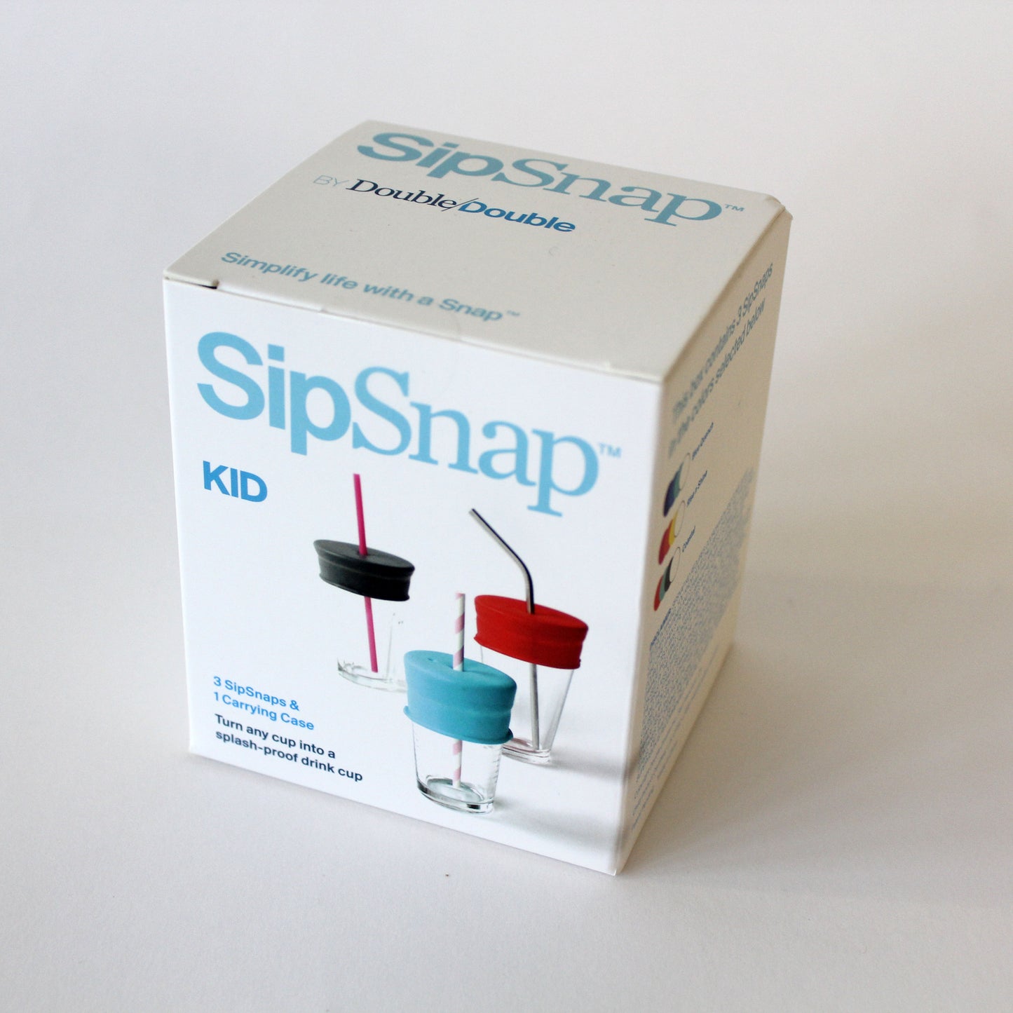 KID Blues – Spill-Proof Stretch Covers for Any Cup (3-Pack)