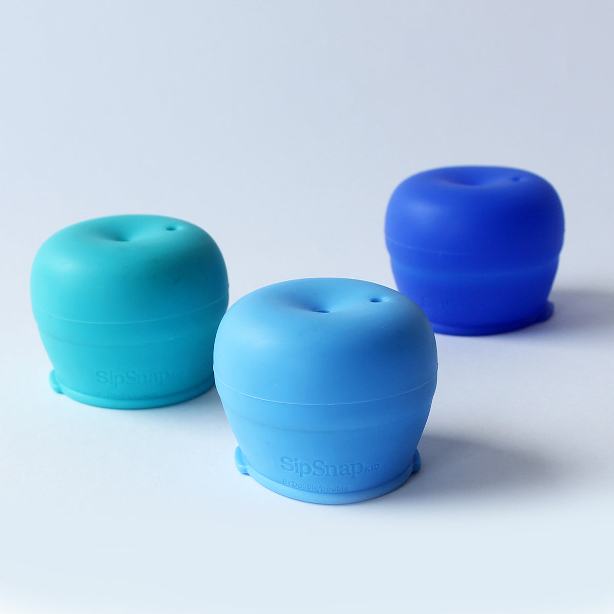 KID Blues – Spill-Proof Stretch Covers for Any Cup (3-Pack)