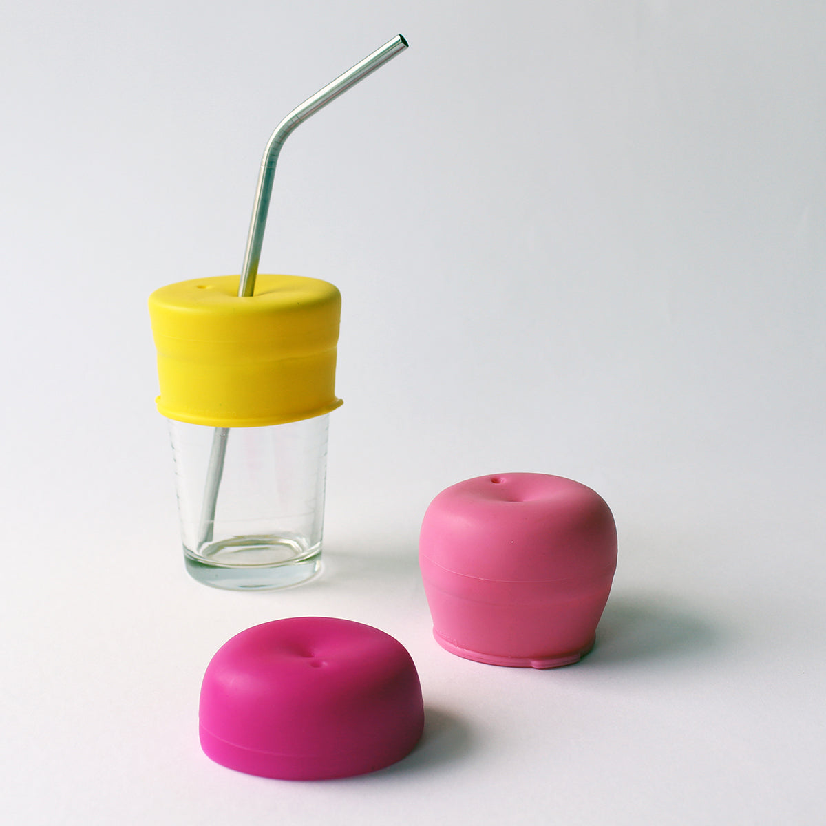 KID Sunrise – Spill-Proof Stretch Covers for Any Cup (3-Pack)