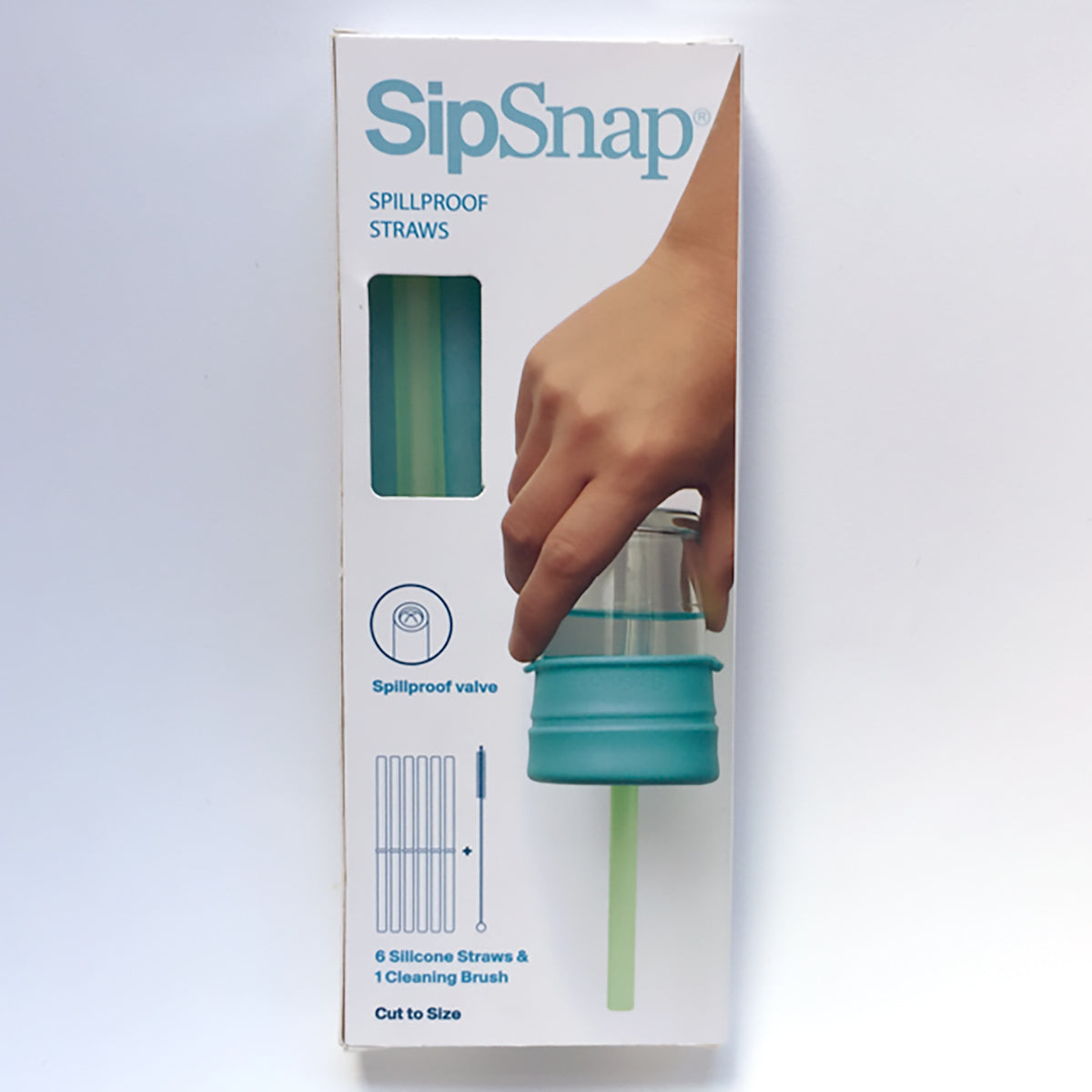 Silicone Spill Proof Straws