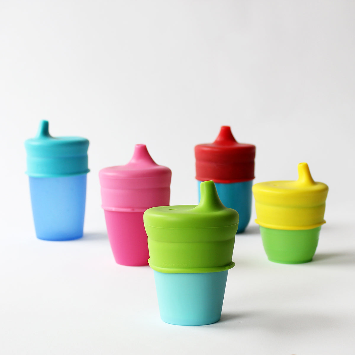 TOT Sunrise  – Stretchy Sippy Lids (3-Pack)