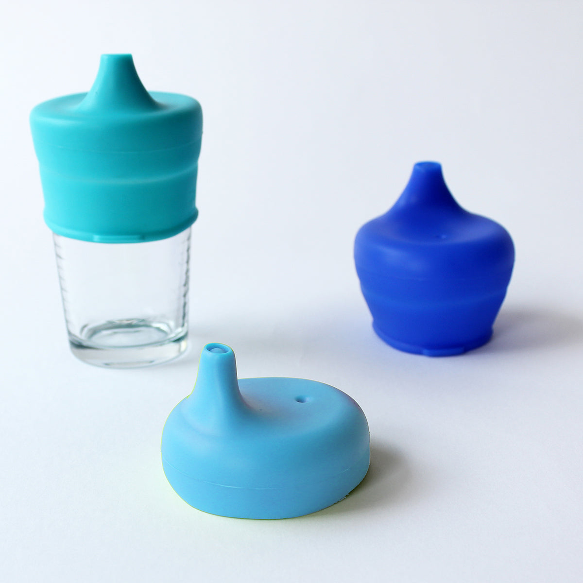 TOT Blues – Stretchy Sippy Lids (3-Pack)