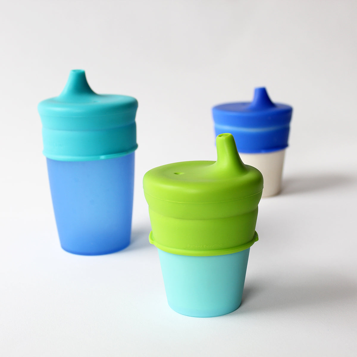 TOT Blues – Stretchy Sippy Lids (3-Pack)