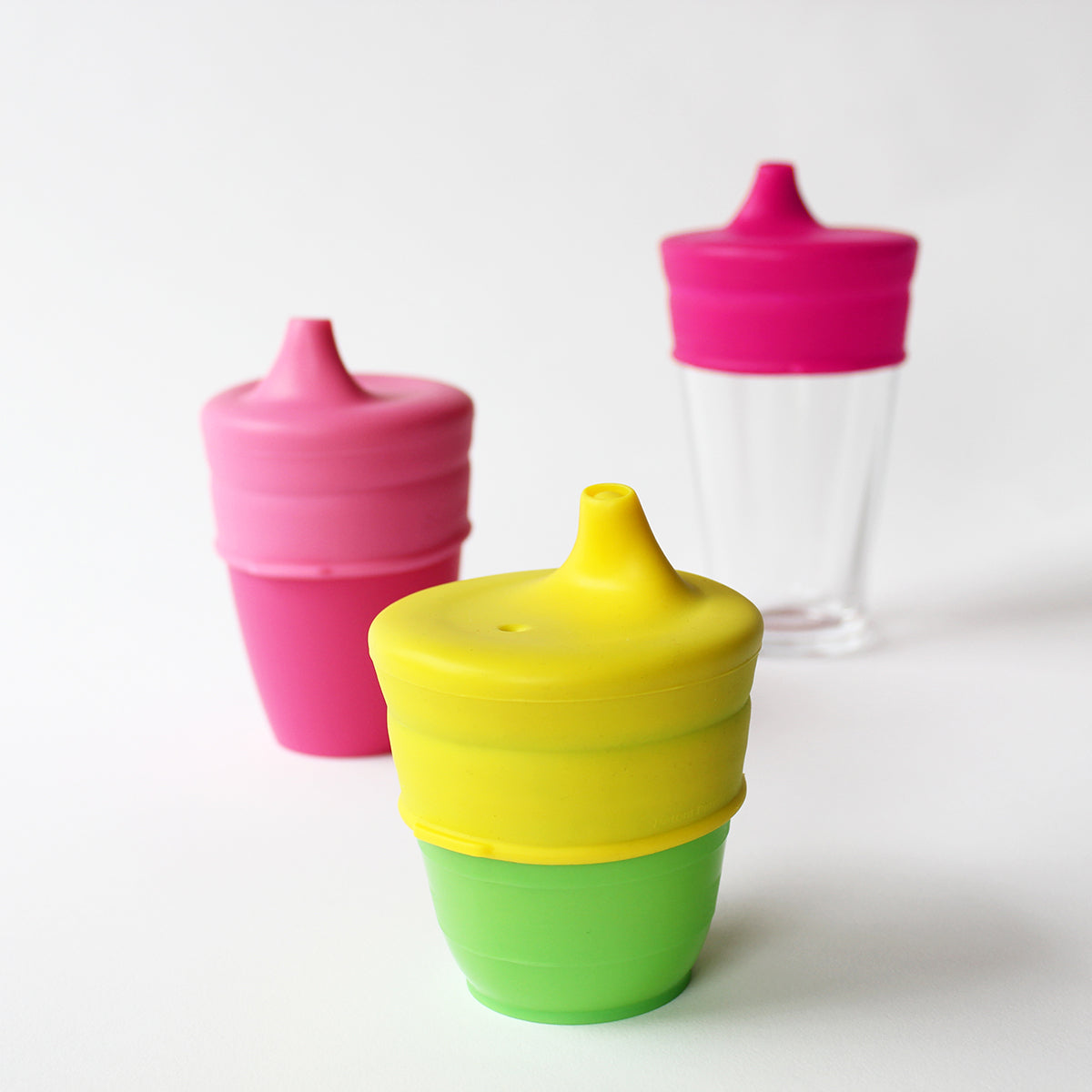 TOT Sunrise  – Stretchy Sippy Lids (3-Pack)