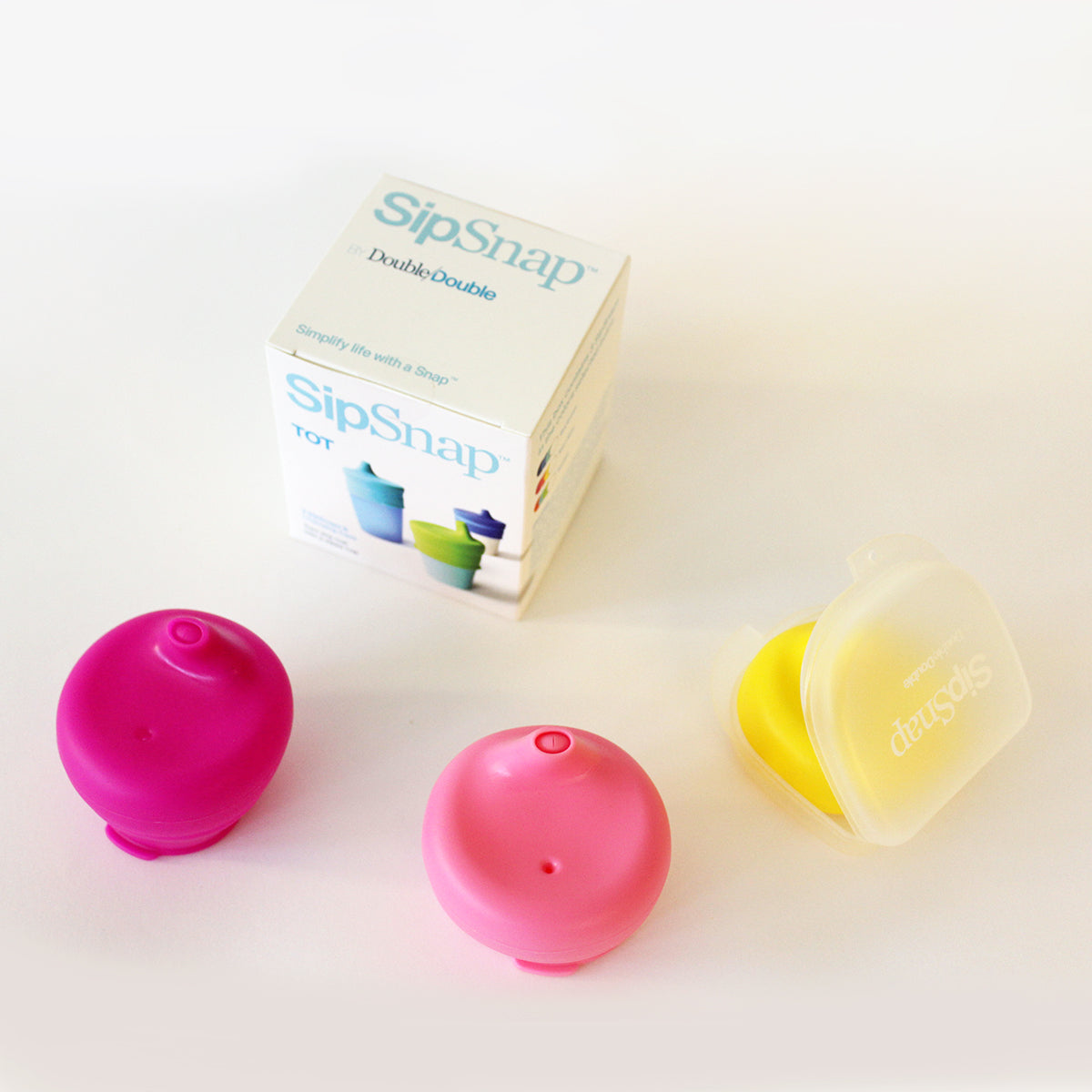 TOT Sunrise  – Stretchy Sippy Lids (3-Pack)